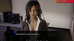 Maids and maidens: a kiss from the secretary in the office-ep6