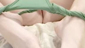 Stuffing Creaming my hot thong
