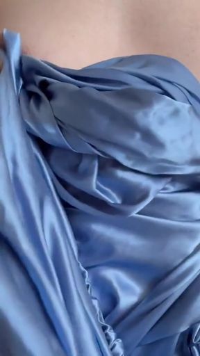 Sexy hairy chubby fat middle eastern Arab guy playing in silk with big tits nipples man boobs   Clip 1