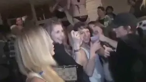 Coed Lesbo Dildos Pussy As Everyone Watches