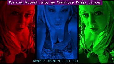 Shemales Turning Robert into my cumwhore pussy licker The Video Starring Goddess Lana