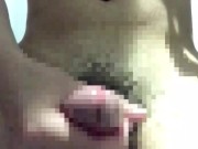 【series:masturbation】cumshot towards the camera（with ejaculation）