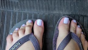 French Nail Foot