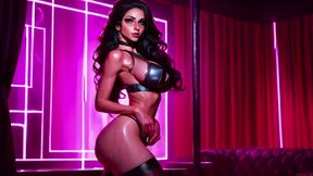 Yennefer from The Witcher Teasing You With Striptease and Perfect Big Boobs Body Ai