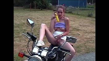 Victoria 23 Yr Old Biker in Keds Amateur BTS Photoshoot