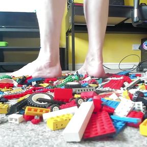 Walking Barefoot on LEGO