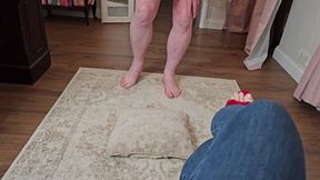 Cock tease with my feet