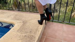 Black Daf Booties by Christian Louboutin.