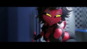 Helluva Boss | Moxxie fucked Loona in the toilet