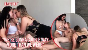 Three insatiable females engage in torrid anal&#x1F44C; sex and lesbian orgies.