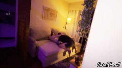 Hot Redhead Wife Stretched By Two Huge Cocks Gushing Inside