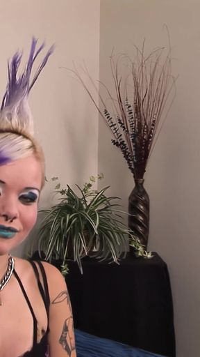Goth Punk Daisy Tanks Gushes