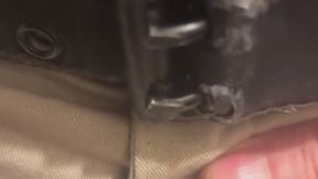 Squeezing My Balls In Pants MP4