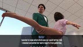 Anita's Internship - Gameplay - Roleplay - Yoga and Anal Riding
