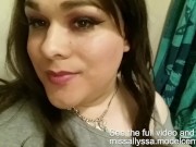 Miss Allyssa Dildo Deepthroat (Teaser)