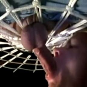 Mature Boy fucked in BDSM in Backroom
