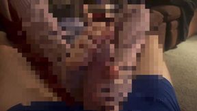 Pixelated Foot Cuck - Beta Safe FootJob