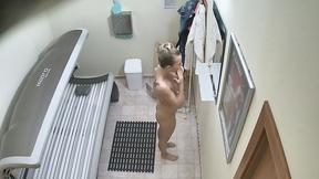 ”Blonde Cutie Public Voyeur”