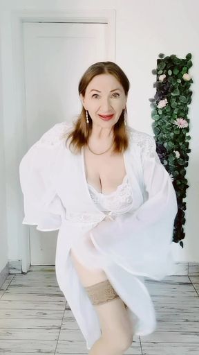 Busty hot GILF