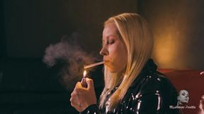 Pvc clothes and smoke 4K MP4