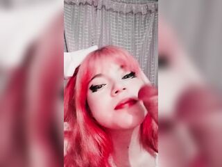 Cute Teen Angel blows! Pink, Pink, Pink!
