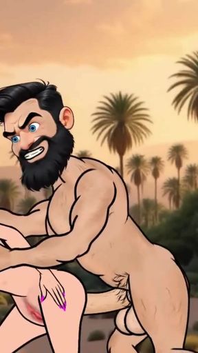 Memorable moment from &quot;Aunty with pink boobs in the desert fucked with big cock&quot;