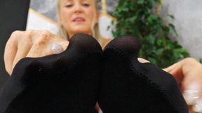 Mistress Jane - Special nylon foot flavor!