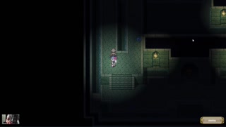 A Witch of Eclipse - A Big breasts witch walking at night in a village