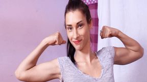 Lorena vs Rubi armwrestling - smaller but stronger