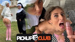 PICKUP CLUB - Crazy Sex with Amoral Nun Fanta Sia