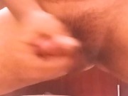 piecred cock huge cumshot slowmotion close up