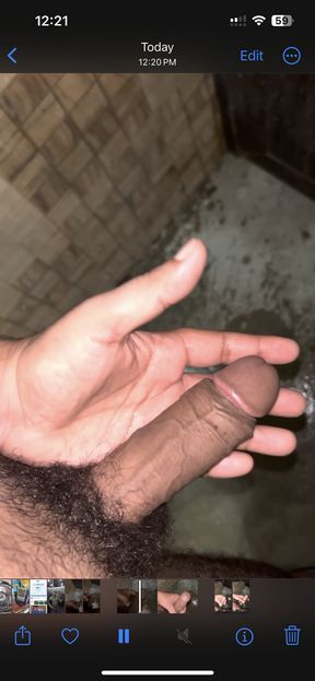 I hit my fist in the sorrow of not getting pussy