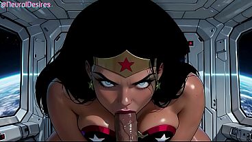 Wonder Woman&rsquo_s Forbidden Pleasure (PARODY) ~ AI-Generated