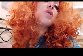My Two Passions? Anal and Cosplay. See How I Get It in My Anus While Im in a Merida the Brave Cosplay