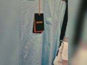 Mr et Mme B- mymfans/mr_et_mme_b - Petite session cabine d'essayage à 5 secondes près d'être vu