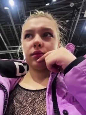 Masturbate and Vibrating Pussy in Locker Room