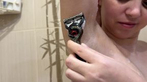 Shaving Armpits Fetish