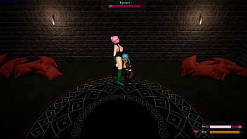 Trans girl is punished by horny elves [Dungeon Coup]