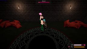 Trans girl is punished by horny elves [Dungeon Coup]