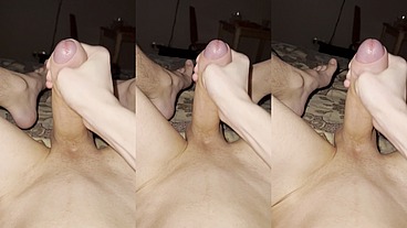 A big dick and an unusual ending
