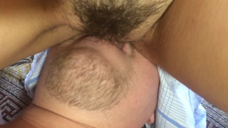 Licking wife's sweet