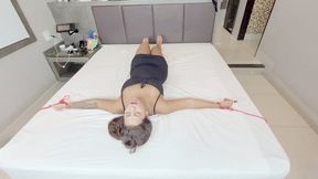 JACK DOMINATING THE BEAUTIFUL PRINCESS RAQUEL WITH POWERFUL FARTS - CLIP 1