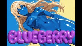 BLUEBERRY INFLATION - Dominant Inflates Latex Blueberry Costume At The Fetish Store Into Massive Round Helpless Blueberry Then Gets Fucked Hard (Erotic Audio)