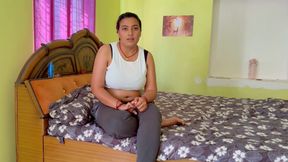 My big sister angry with me, we shared a single bed for all night, Full Hindi Viral Video