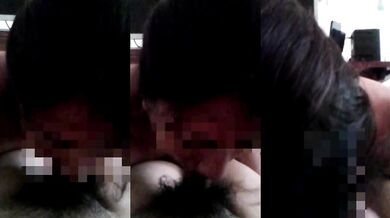Tímida colegiala mexicana first time blowjob on camera she loved the semen in her mouth