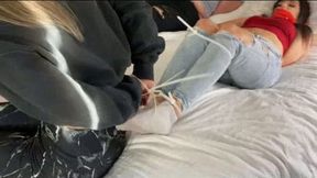 Tied Talette 3 Cheerleaders Takeover Mp4