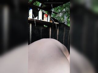Hawt Tanya Washing in Outdoor
