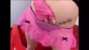 Fat Faced Brunette Spreads Eager, Huge Tits Inviting Anal&#x1F44C; Play