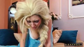 Stepsister Elsa has been Fucked like a S