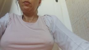 an amazing trasparent belly-boobsy arabic dance